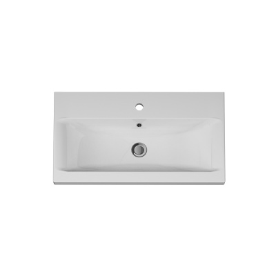 M90WCC0752WG GEM, Раковина мебельная, керамическая, 75 см, встроенная, цвет: белый, глянец Am.Pm фото в интернет-магазине Русалия