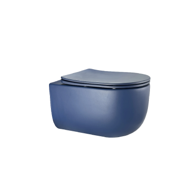 Унитаз подвесной Tornado Gid Tr2133TF-BUM 62301Y синий матовый 49x36x34 фото в интернет-магазине Русалия