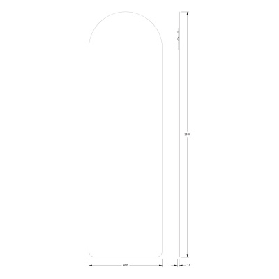 Зеркало настенное Primary EVOFORM 45х150 см, BY 0102 фото в интернет-магазине Русалия