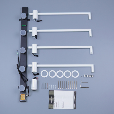 Полотенцесушитель электрический ABBER Charme AH4004MW белый матовый фото в интернет-магазине Русалия