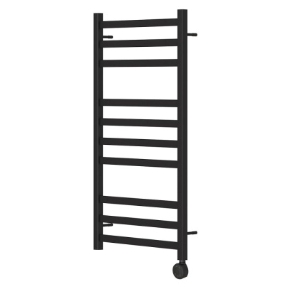 Полотенцесушитель электрический Point Меркурий PN83150BE П10 500x1000, левый/правый, черный фото в интернет-магазине Русалия