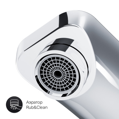 F90A72200 Gem, смеситель д/умывальника, монтируемый в стену, хром, шт. фото в интернет-магазине Русалия