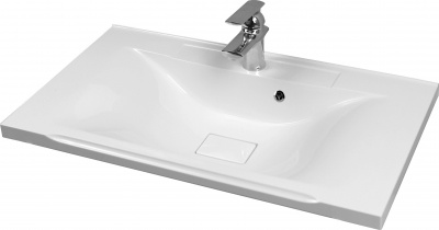 Тумба с раковиной Мадрид 100 М бордо Акватон фото в интернет-магазине Русалия