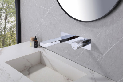 Смеситель ABBER Rund AF8712 для раковины скрытого монтажа, хром фото в интернет-магазине Русалия