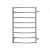 Водяной полотенцесушитель Классик П8 500х800 бп600 4670078530264 Terminus фото в интернет-магазине Русалия