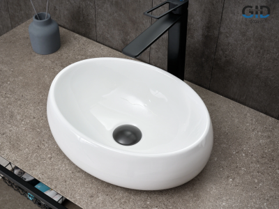 Раковина накладная Gid N9030ds фото в интернет-магазине Русалия