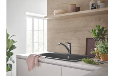 Смеситель для мойки Eurosmart 33281003 Grohe фото в интернет-магазине Русалия