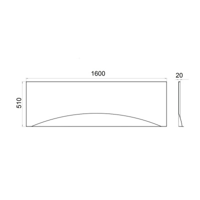 Экран к ванне Gamma/Стандарт/Ультра/Европа 160 Щ0000050166 Тритон фото в интернет-магазине Русалия