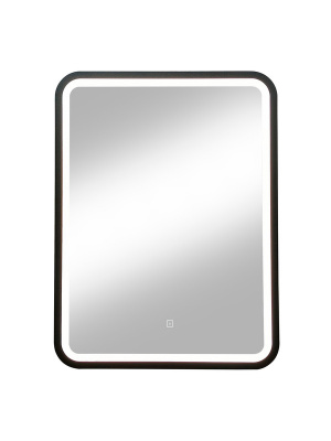 Зеркало с подсветкой Enjoy Black 600х800 ЗЛП1100 Continent фото в интернет-магазине Русалия