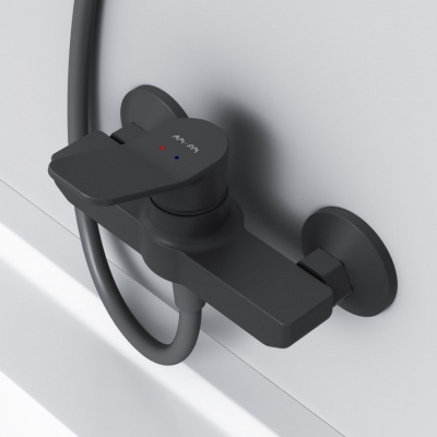 F85A20022 X-Joy, смеситель для душа, черный, шт. фото в интернет-магазине Русалия