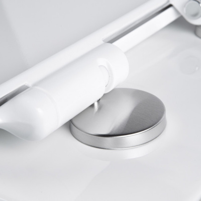 BOND F12-10 Унитаз подвесной со смывом торнадо, безободковый с сиденьем с микролифтом фото в интернет-магазине Русалия