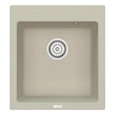 Мойка кухонная Point Моко 47 PN3006BG, светло-бежевый фото в интернет-магазине Русалия