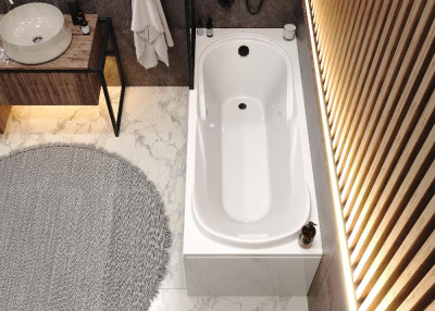 Акриловая ванна VAGNERPLAST MINERVA 170x70 VPBA177MIA2X-04 фото в интернет-магазине Русалия