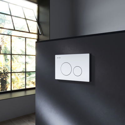 IS49001.111700 Комплект инсталляция с клав Pro L белый с подвесным унитазом Awe FlashClean с сид м/л фото в интернет-магазине Русалия