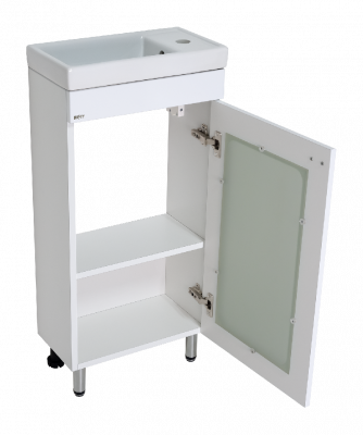 Тумба Урал 40 с раковиной Универсал Енисей 40 Misty фото в интернет-магазине Русалия