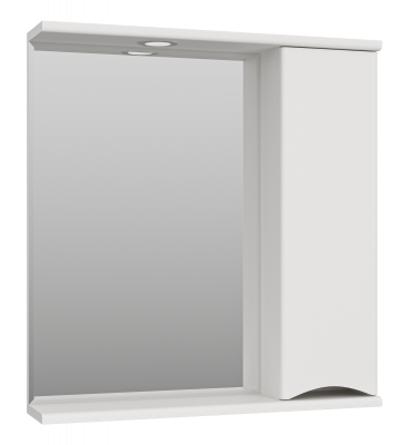 Зеркальный шкаф Атлантик 70 правый П-Атл-4070-010П Misty фото в интернет-магазине Русалия