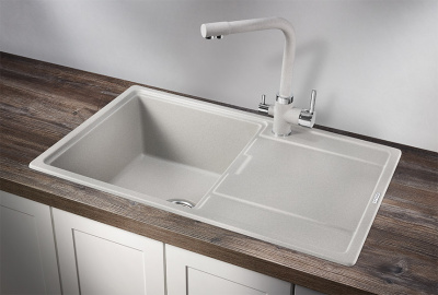 Кухонная мойка GRANULA (7804, БАЗАЛЬТ) фото в интернет-магазине Русалия