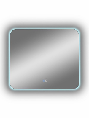 Зеркало с подсветкой Burzhe 800x700 открытая подсветка, антизапотевание ЗЛП2289 Continent фото в интернет-магазине Русалия