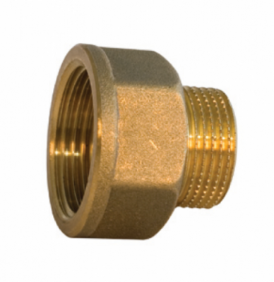 Муфта переходная латунь 3/4 ВР х 1/2 НР SOBIME фото в интернет-магазине Русалия