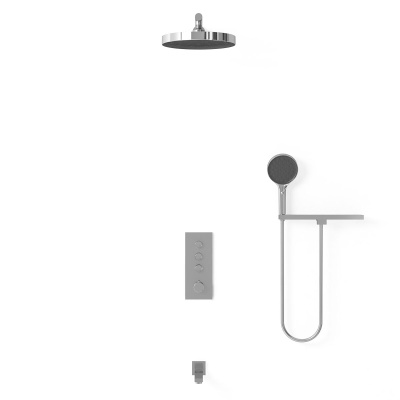 Душевой комплект VSFW-433TI2RCH встраиваемый, хром Vincea фото в интернет-магазине Русалия