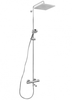 Душевая система с термостатом на ванну Atom E26238-CP Jacob Delafon фото в интернет-магазине Русалия