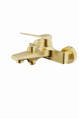 Смеситель для ванны ESKO "Shanghai Gold" c акс., (SHA54Gold) фото в интернет-магазине Русалия