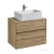 Тумба под раковину AQUATON Либерти 75 2 ящика, дуб эльвезия 1A279501LYC70 фото в интернет-магазине Русалия