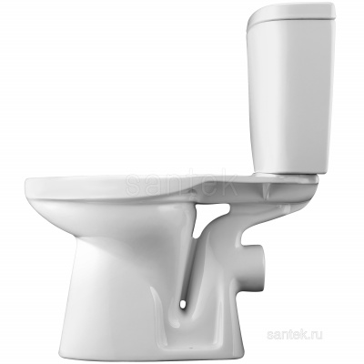 Унитаз - компакт с сиденьем микролифт Анимо 302135 Сантек фото в интернет-магазине Русалия