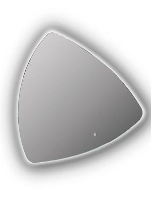 Зеркало с подсветкой Jazz 900х700 открытая подсветка ЗЛП617 Continent фото в интернет-магазине Русалия