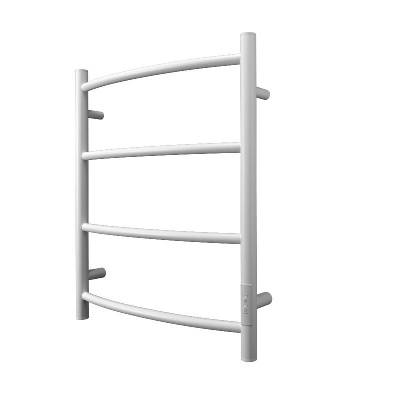 Полотенцесушитель электрический Point Афина PN04856W П4 500x600 диммер справа, белый фото в интернет-магазине Русалия