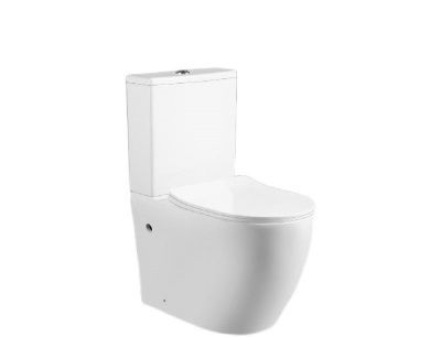 Унитаз ORLTER напольный безободковый белый Ceruttispa CT9867 (605х370х800) фото в интернет-магазине Русалия