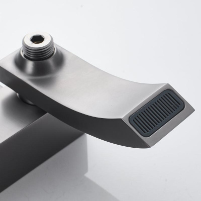 Смеситель для ванны Rose R1552T, пепельный фото в интернет-магазине Русалия