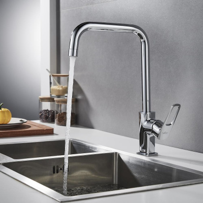 Смеситель для кухни Rossinka (RS46-23) фото в интернет-магазине Русалия