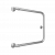 Водяной полотенцесушитель П-образный 1" 500х600 4620768881381 Terminus фото в интернет-магазине Русалия