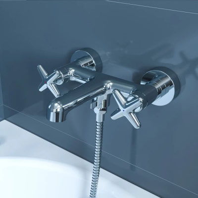 Смеситель для ванны IDDIS Acros (ACRSB02i02WA) фото в интернет-магазине Русалия