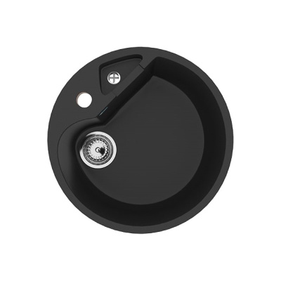 Кухонная мойка Ulgran U-108-344, ультра-черный фото в интернет-магазине Русалия