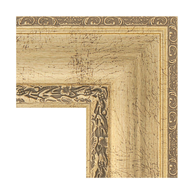 Зеркало настенное с гравировкой EVOFORM в багетной раме состаренное серебро с орнаментом, 112х112 см, BY 4471 фото в интернет-магазине Русалия