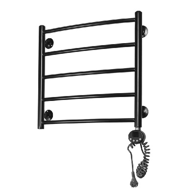Электрический полотенцесушитель Калипсо П5 500x500 ЧРН ER, черный, матовый Domoterm фото в интернет-магазине Русалия