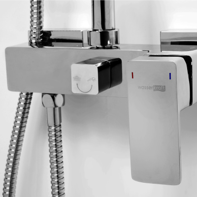 A17702 Душевой комплект со смесителем Wasserkraft фото в интернет-магазине Русалия