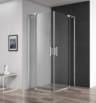 Душевой уголок CEZARES SLIDER-A-2-100/110-C-Cr фото в интернет-магазине Русалия