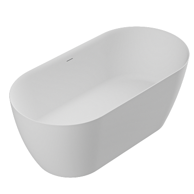 Ванна из искусственного камня Solid Surface CEZARES CZR-RELAX-150-75-57-SSB фото в интернет-магазине Русалия