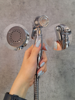 Встраиваемый гигиенический душ AltroBagno Opera 060103 Cr AltroBagnoOpera060103Cr фото в интернет-магазине Русалия