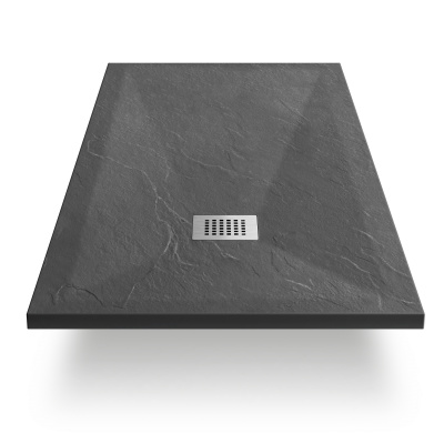 Поддон каменный прямоугольник графит (90*110*2,5) Strong GR-S290110Q Grossman фото в интернет-магазине Русалия