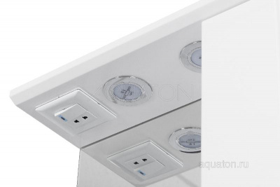 Зеркальный шкаф AQUATON Панда 50 правый белый 1A007402PD01R фото в интернет-магазине Русалия