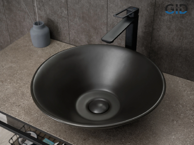 Раковина накладная Gid N9102bg фото в интернет-магазине Русалия