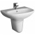 Раковина Zeta 55 см 8103910001049 Jika фото в интернет-магазине Русалия
