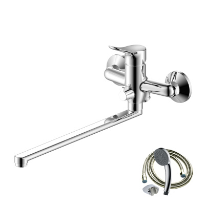 Смеситель OLIVE'S для ванны с длинным изливом ARRIBA (09221AR) фото в интернет-магазине Русалия