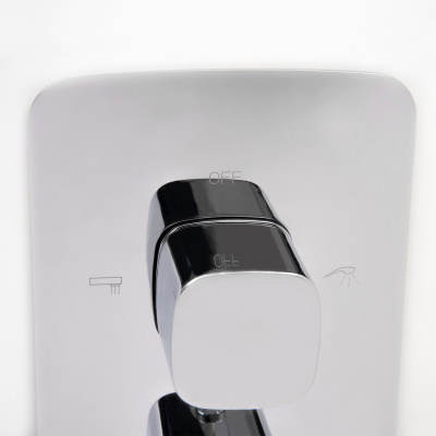 Naab 8644 Thermo Термостатический смеситель для ванны и душа Wasserkraft фото в интернет-магазине Русалия