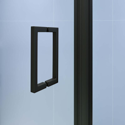 Душевая дверь RGW SV-05B 800, стекло прозрачное, профиль черный фото в интернет-магазине Русалия