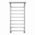 Водяной полотенцесушитель Контур с/п П9 500х1000 4670078529749 Terminus фото в интернет-магазине Русалия